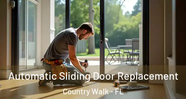 Automatic Sliding Door Replacement Country Walk - FL