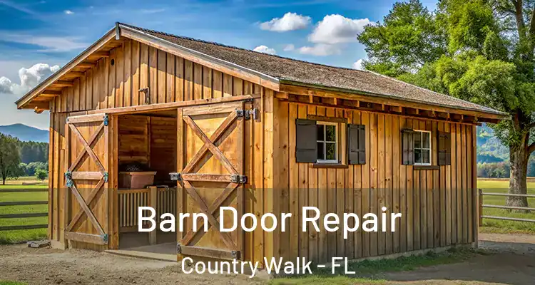 Barn Door Repair Country Walk - FL