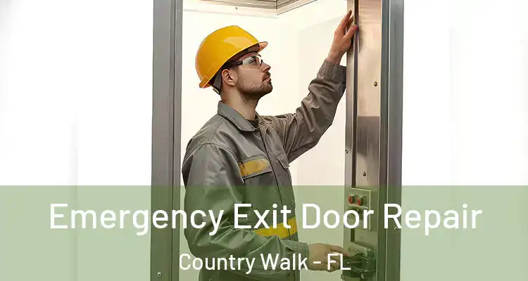 Emergency Exit Door Repair Country Walk - FL