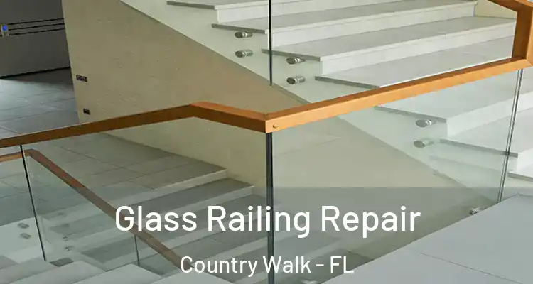 Glass Railing Repair Country Walk - FL