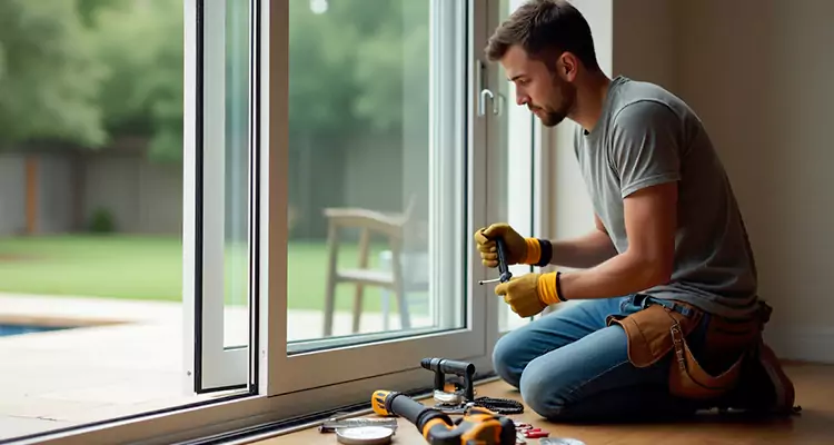Squeaky Sliding Patio Doors in Country Walk, FL