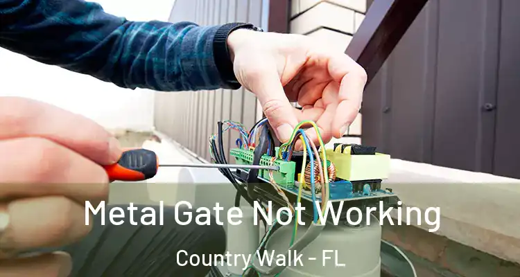 Metal Gate Not Working Country Walk - FL