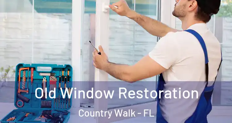 Old Window Restoration Country Walk - FL