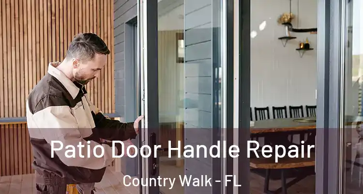 Patio Door Handle Repair Country Walk - FL