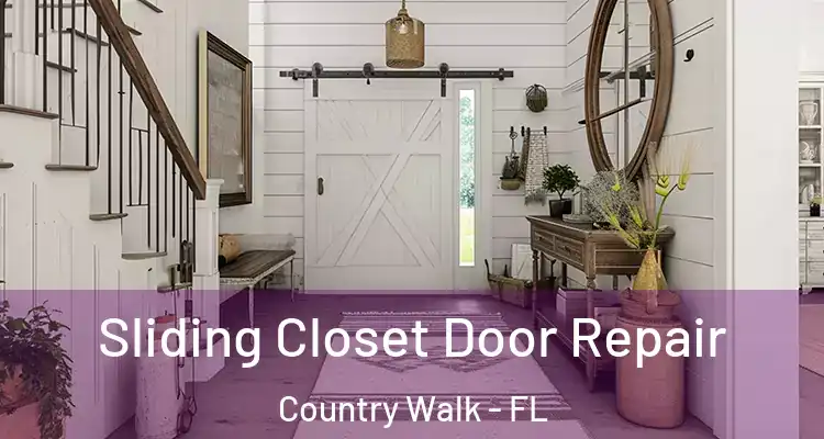 Sliding Closet Door Repair Country Walk - FL