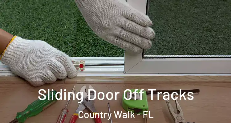 Sliding Door Off Tracks Country Walk - FL