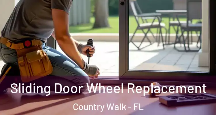 Sliding Door Wheel Replacement Country Walk - FL