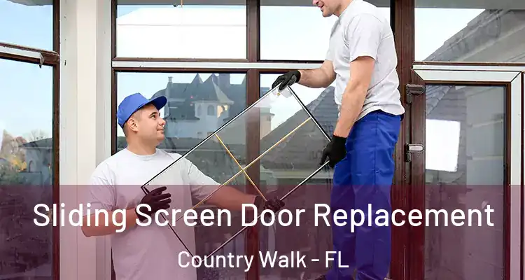 Sliding Screen Door Replacement Country Walk - FL