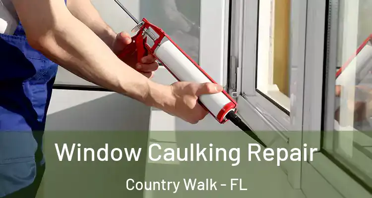 Window Caulking Repair Country Walk - FL