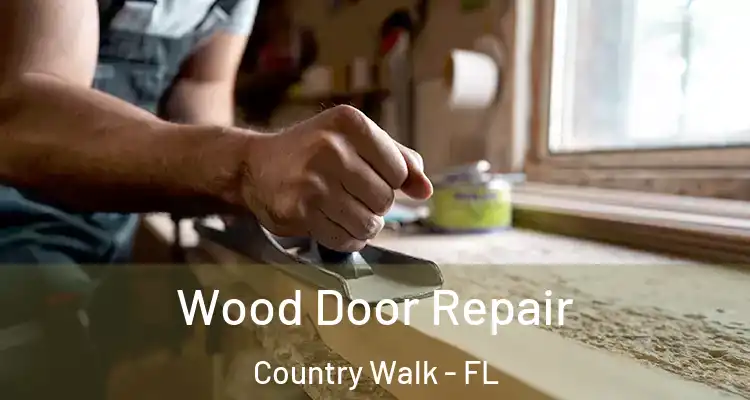 Wood Door Repair Country Walk - FL